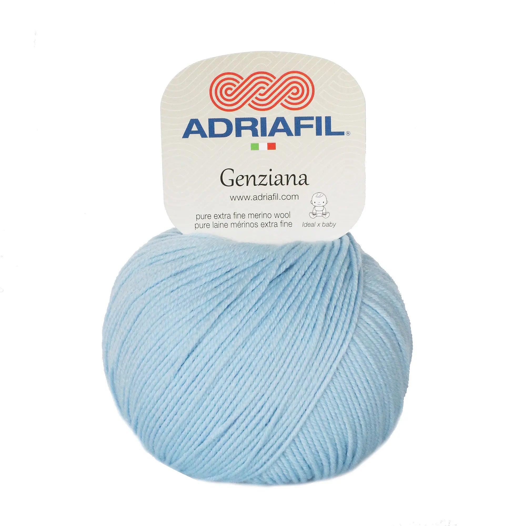 Genziana: Lana Merino per Eccellenza - Merceria Creativa Tania