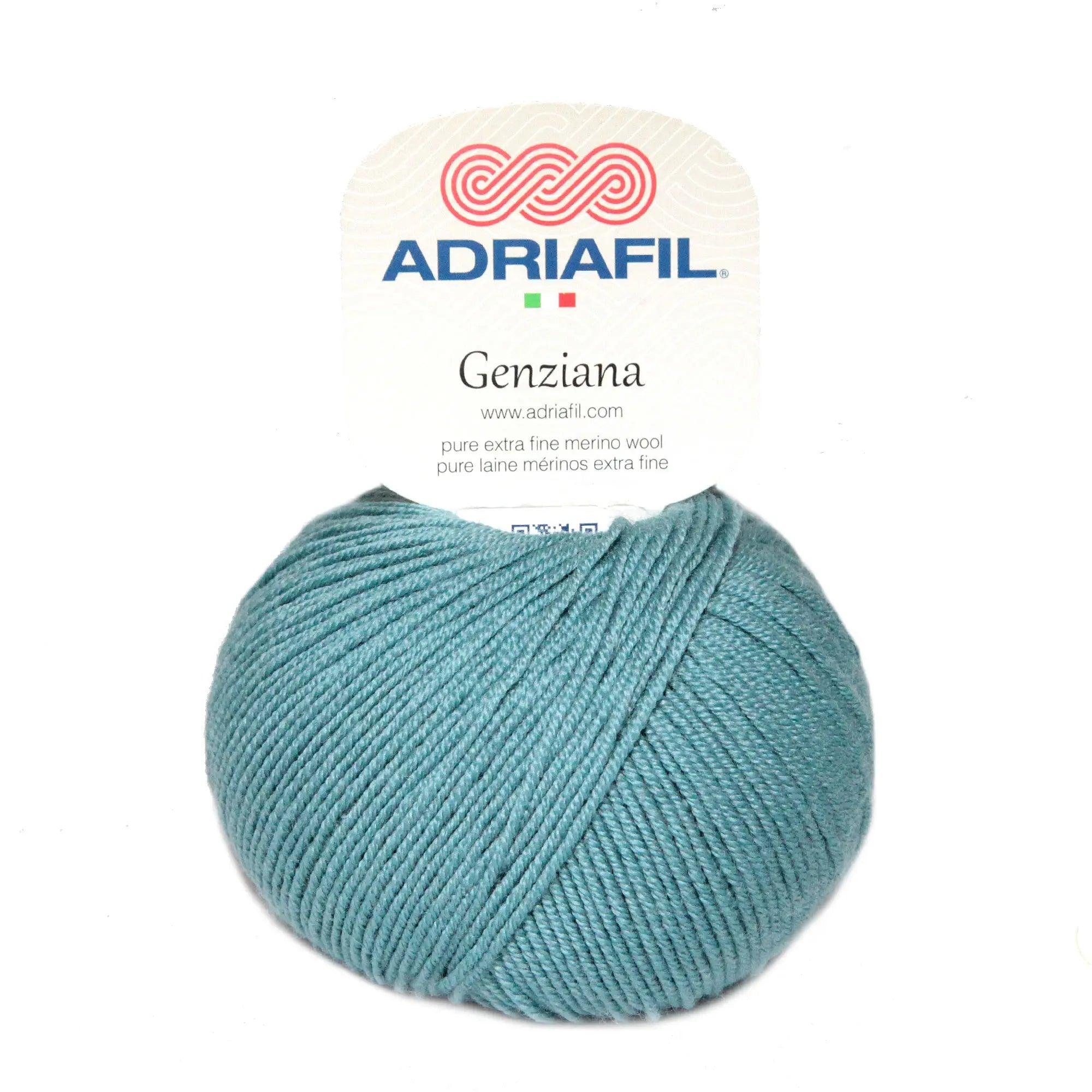 Genziana: Lana Merino per Eccellenza - Merceria Creativa Tania