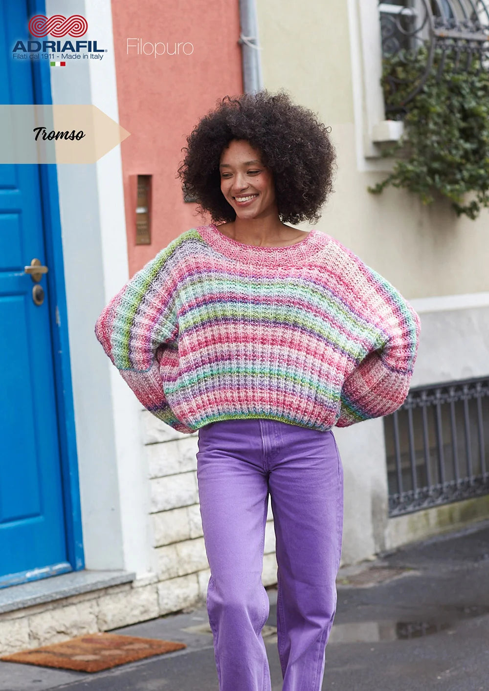 Adriafil Filopuro, Pullover oversize TROMSO