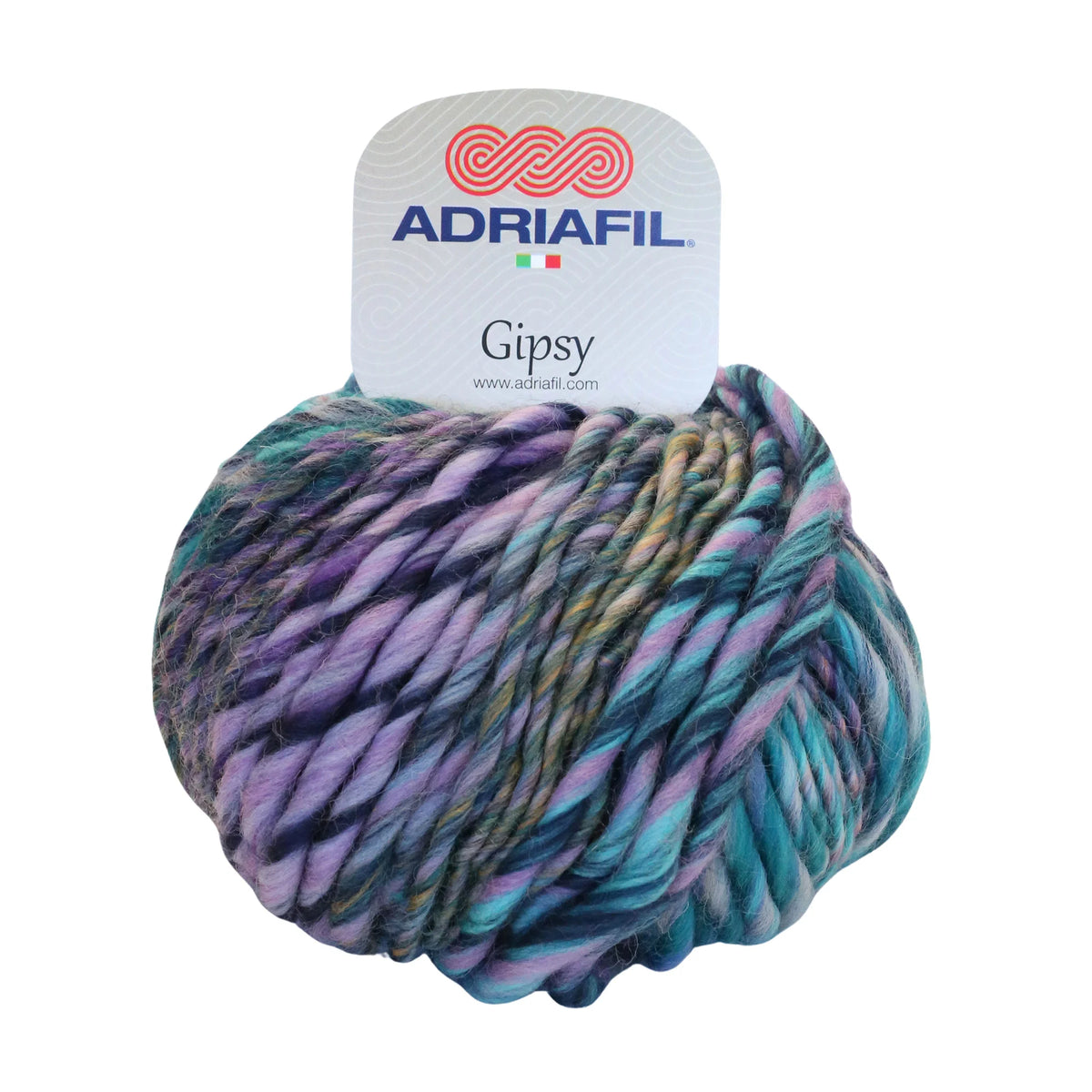 Adriafil Gipsy 25 mix smeraldo viola