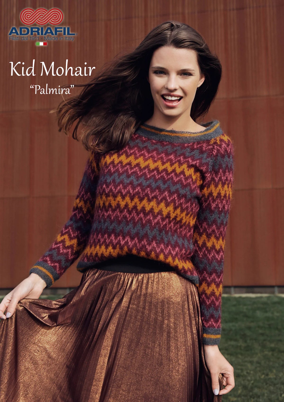Adriafil Kid Mohair, Pullover Palmira