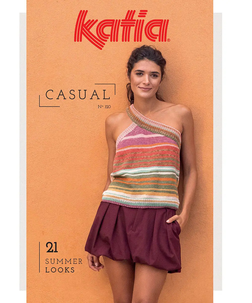 Katia Casual 120 – Rivista di modelli a maglia e macramè per uomo e donna