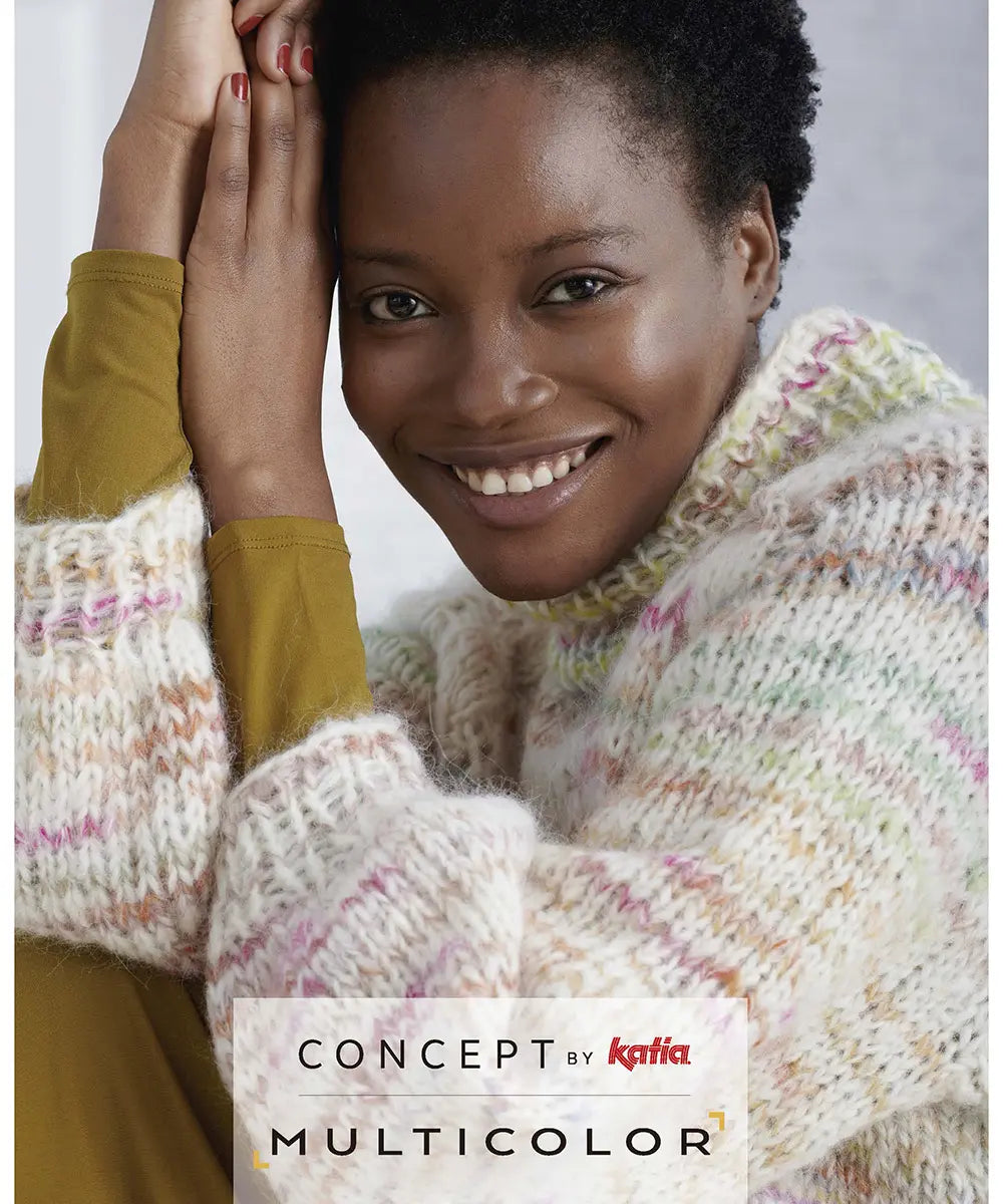 Concept Multicolor – Rivista con 14 modelli a maglia e uncinetto