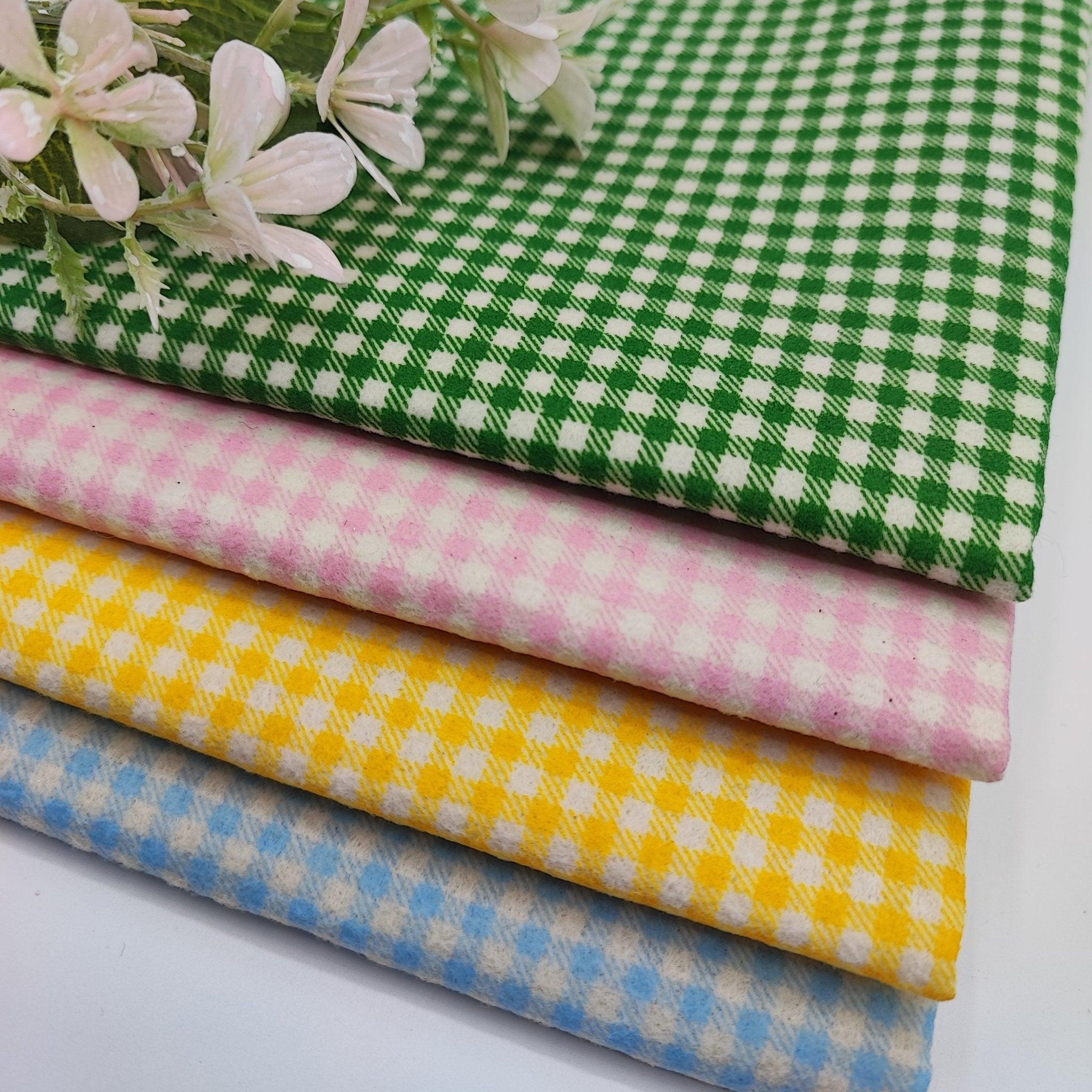 Pannolenci Gingham quadretti di Stafil - Merceria Creativa Tania