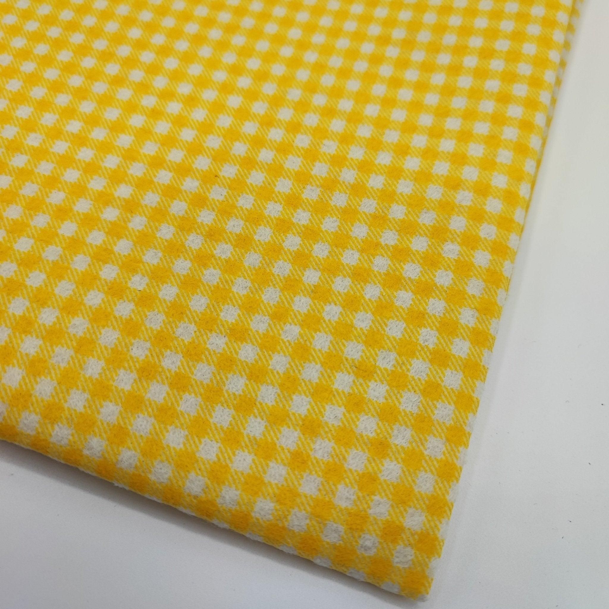 Pannolenci Gingham quadretti di Stafil - Merceria Creativa Tania