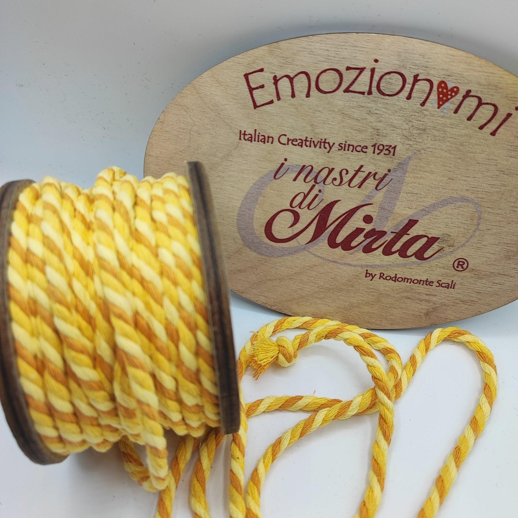 Cordone Cotone Riciclato - Merceria Creativa Tania