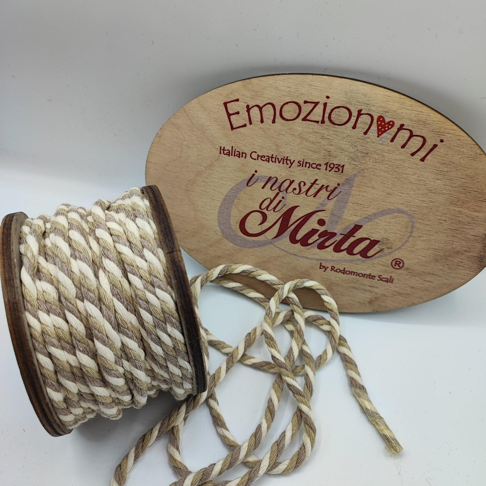 Cordone Cotone Riciclato - Merceria Creativa Tania