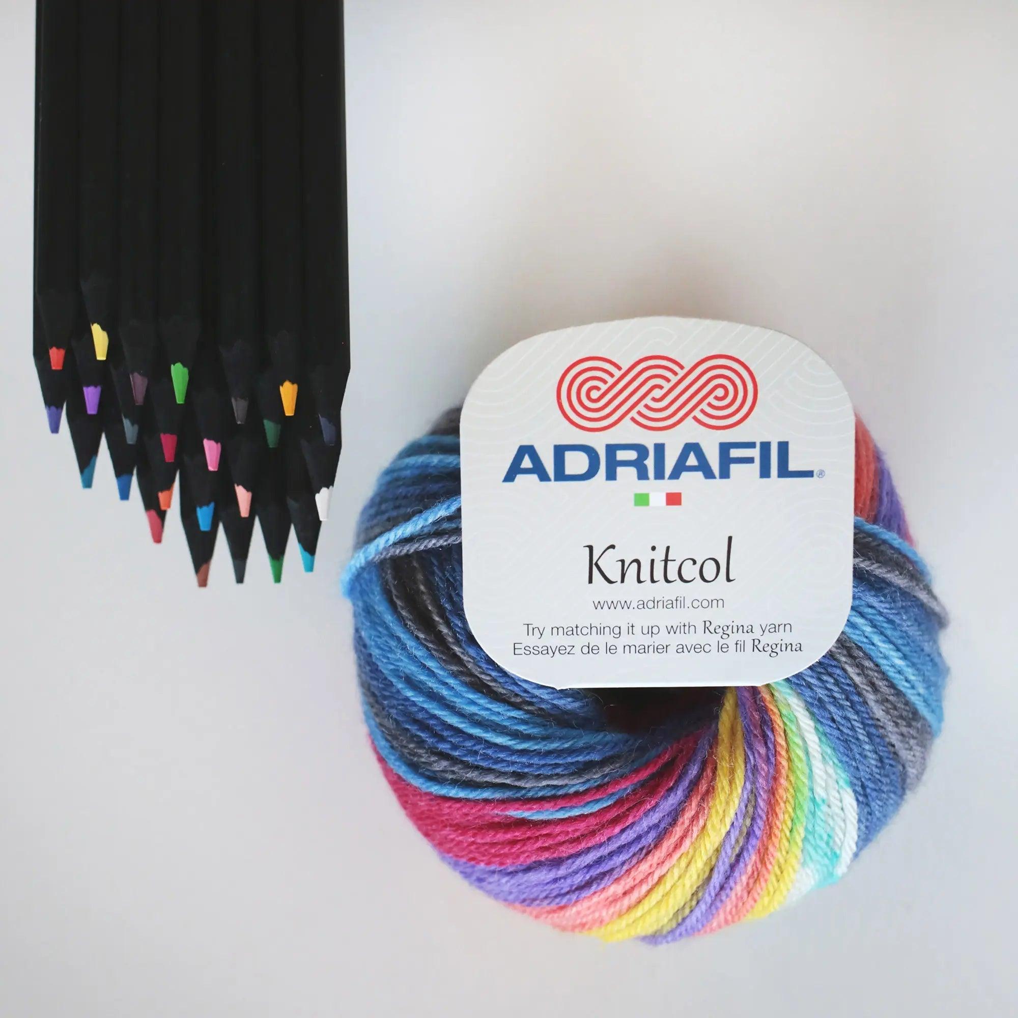 Knitcol: Lana Merino Multicolor per Maglie Gioiose - Merceria Creativa Tania