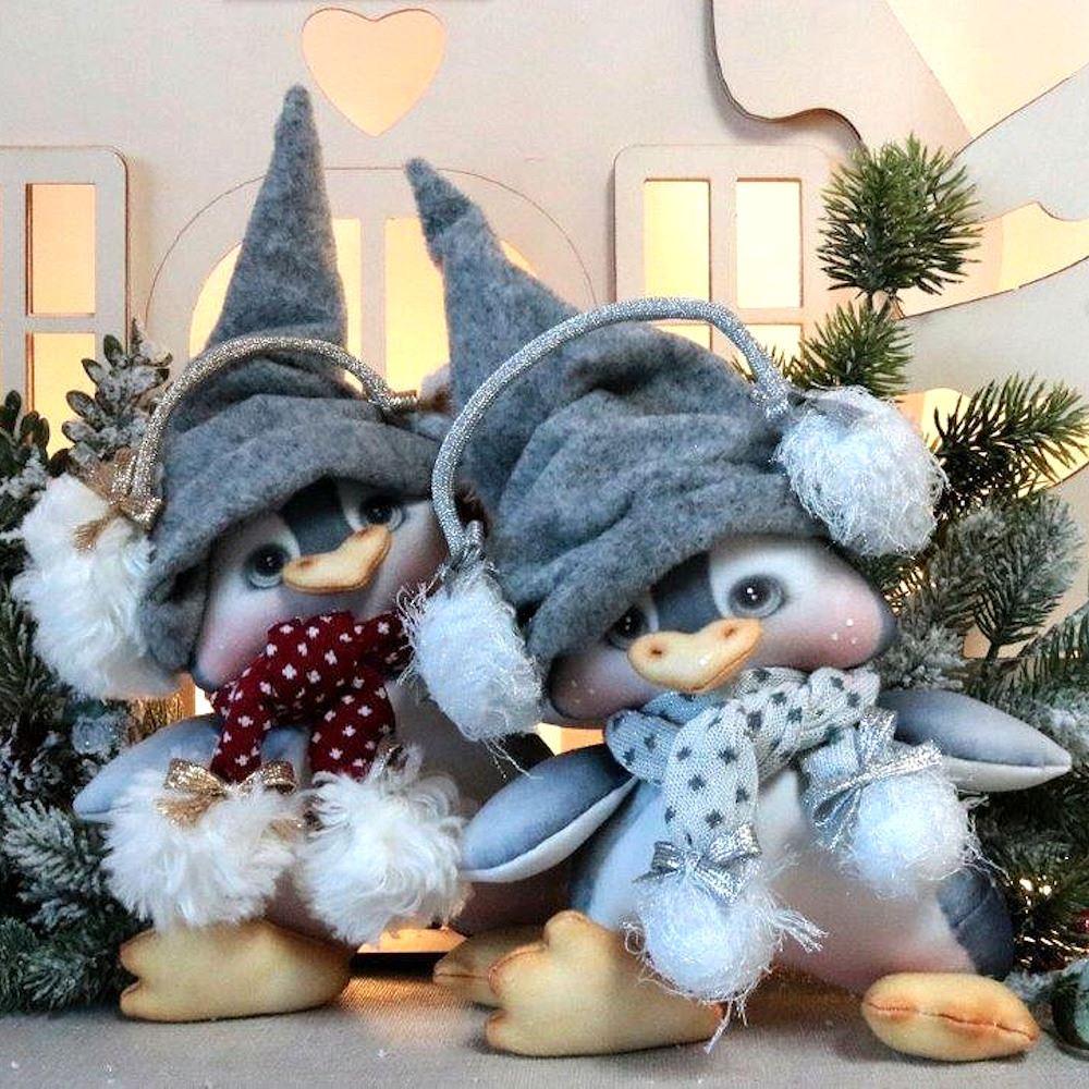 Panno Kraft 3D Pinguino Armando - Merceria Creativa Tania