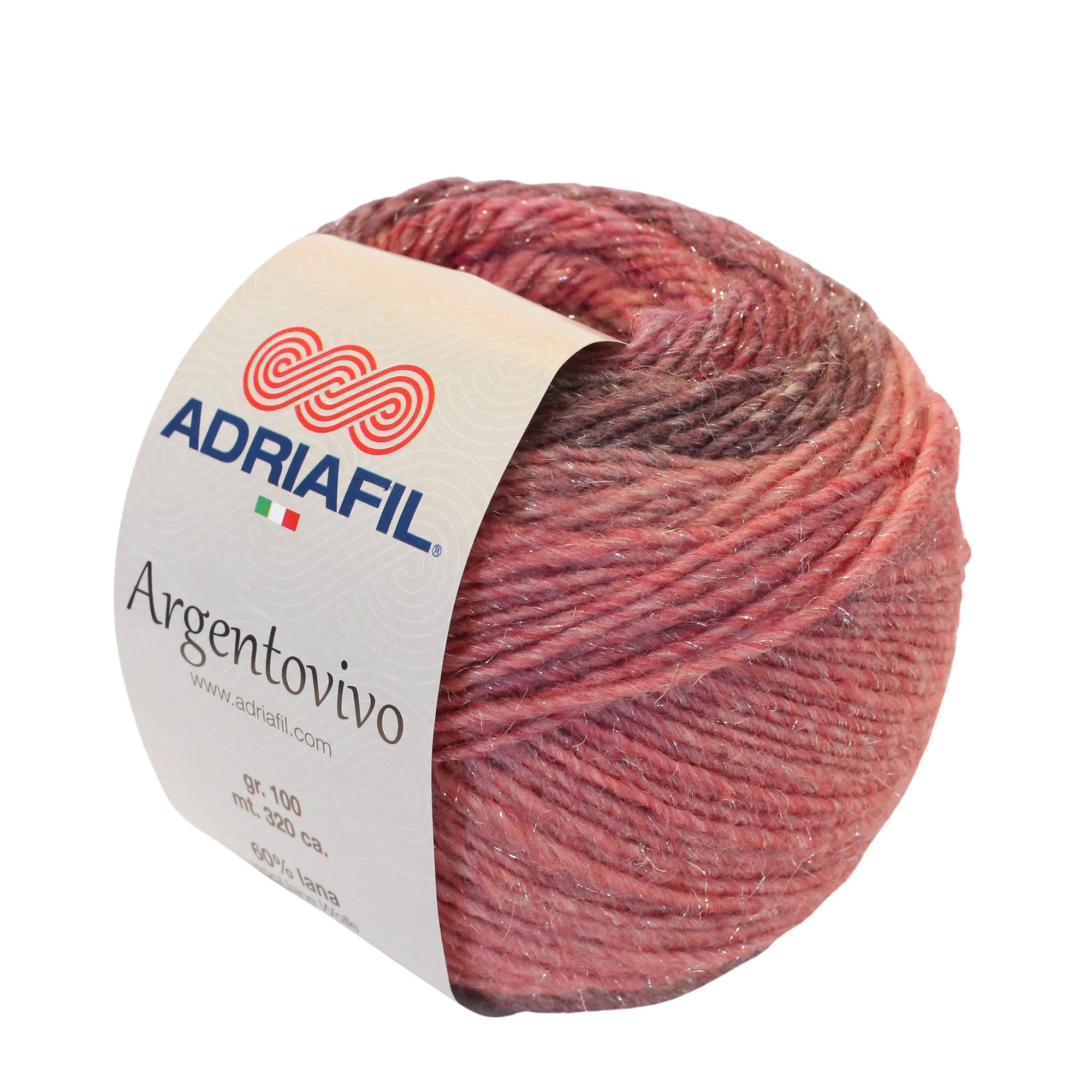 Adriafil Argentovivo 83 rosso-susina