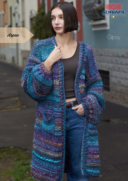 Adriafil Gipsy, Cardigan ASPEN