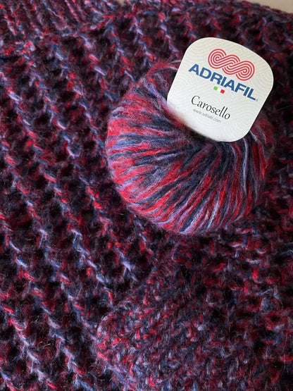 Carosello - Il Mohair Multicolor che Ti Sorprenderà! - Merceria Creativa Tania