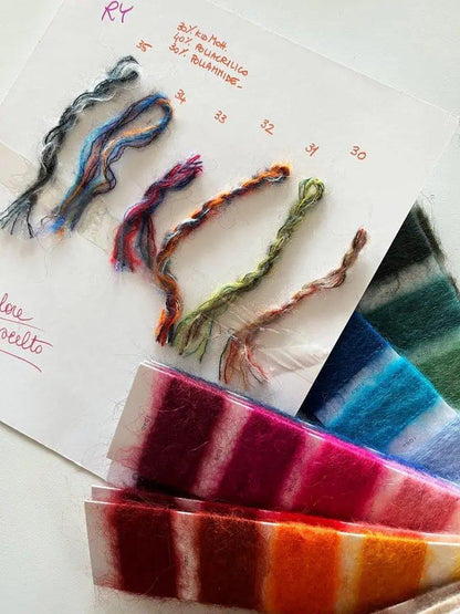 Carosello - Il Mohair Multicolor che Ti Sorprenderà! - Merceria Creativa Tania